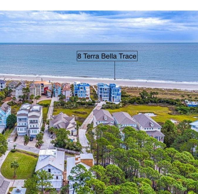 8 Terra Bella Trace- Oceanfront, 6 Primary Rooms, Pool, Roof Top, Free Activities Included Hilton Head Island Kültér fotó